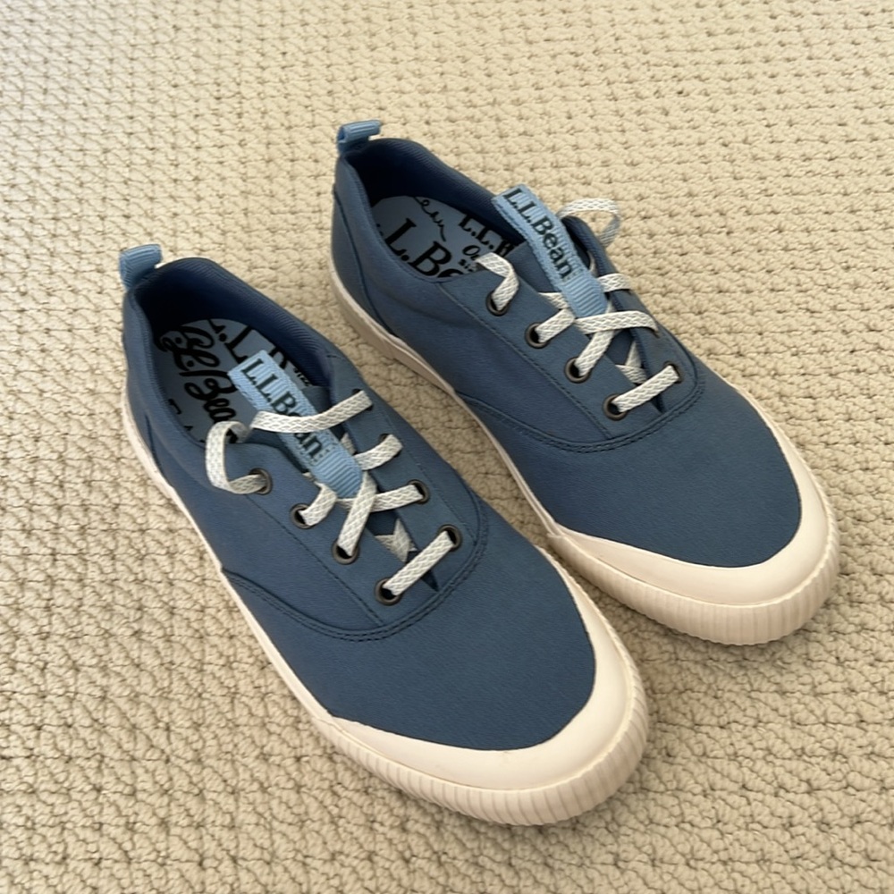 NIB LL Bean Women’s Eco Woods canvas shoe/sneaker size 8M - Picture 2 of 7